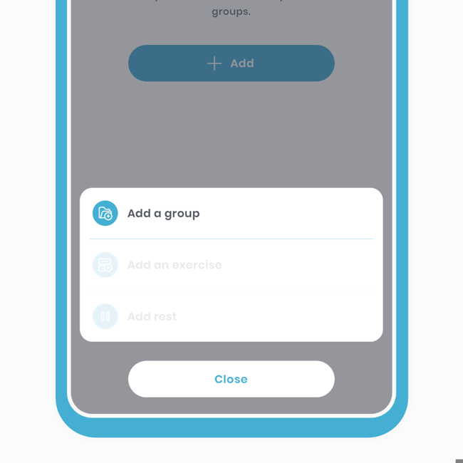 Add Groups to Plans